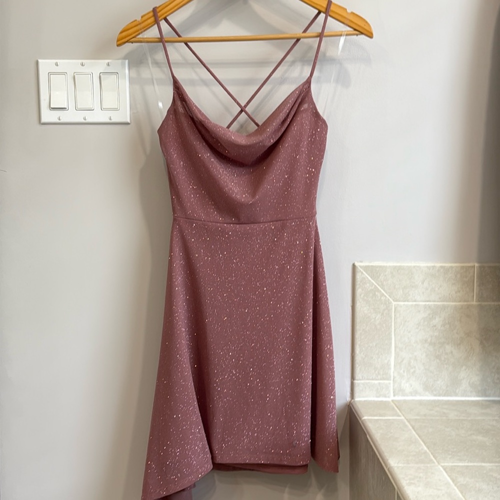 NWT pink/mauve dress size S